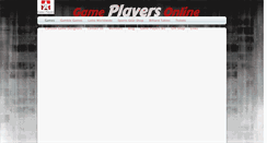 Desktop Screenshot of gameplayersonline.com